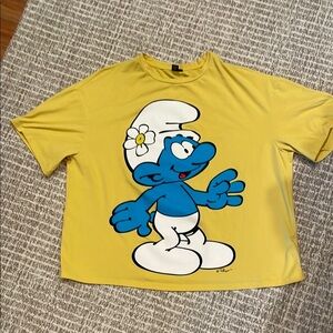 Women’s Oversized Smurfs T-Shirt